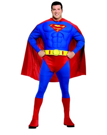 Halloween: costume per uomo da Superman