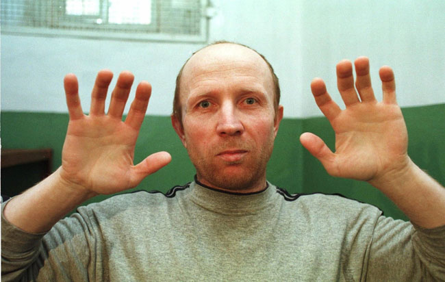 Una foto del serial killer Anatoly Onoprienko