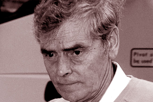 L'assassino Peter Tobin durante un processo